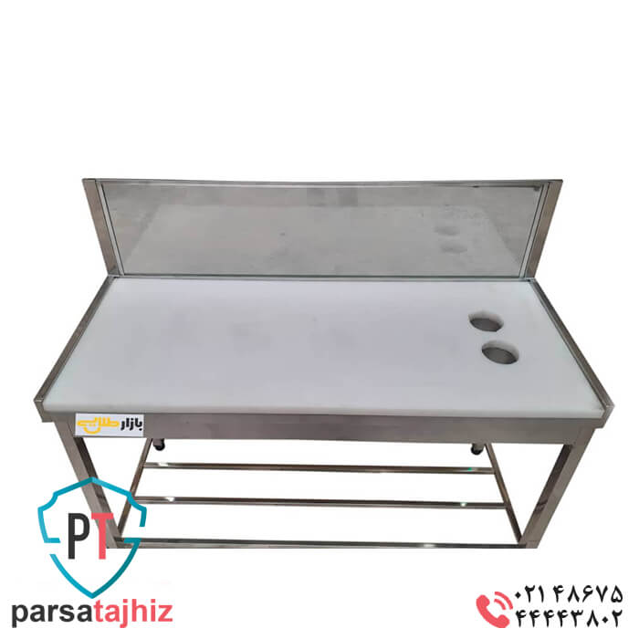 butcher-plastic-top-steel-workbench-1 butcher-plastic-top-steel-workbench-1