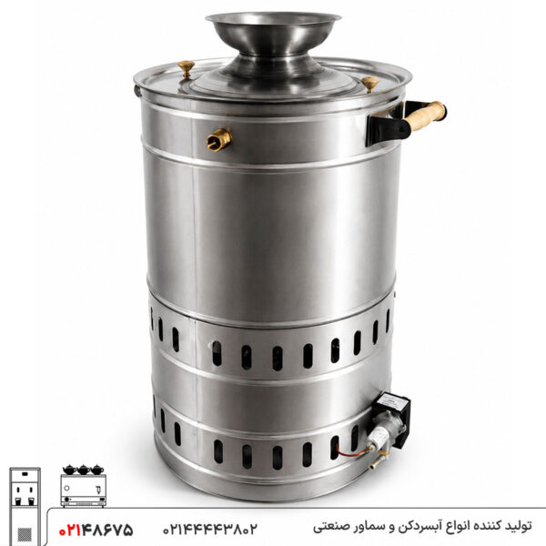 سماور گازی ۶۰ لیتری تنوره دار