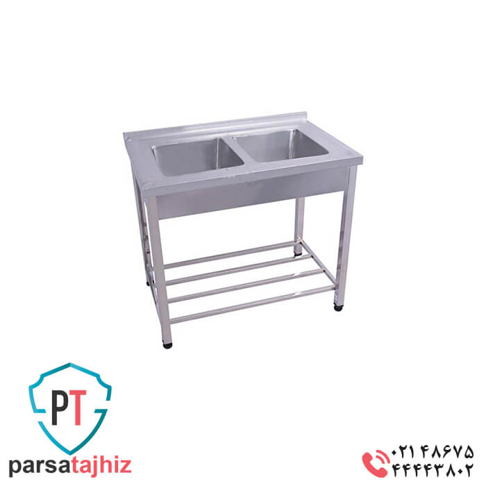 sink zarfshuyie 100sm jushi سینک ظرف شویی 100 سانتی متری جوشی