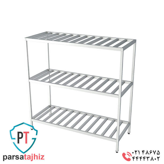 Patraki-three-story-steel-shelf قفسه 3 طبقه سردخانه پاتروکی