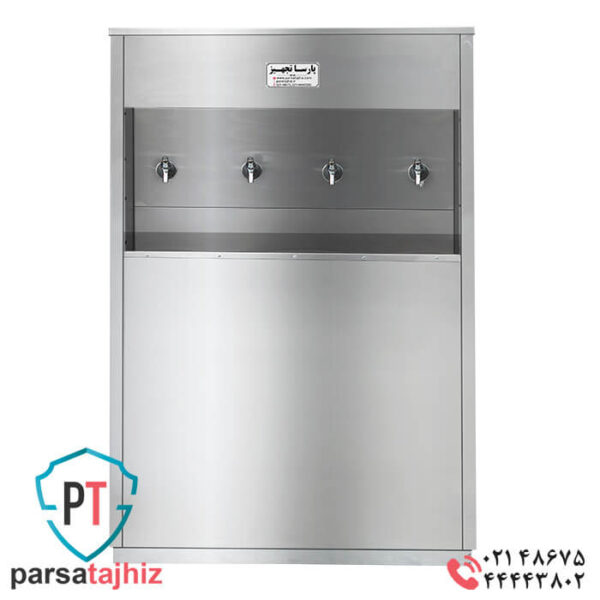 industrial-steel-water-cooler-with-four-taps-4bt-PARSATAJHIZ