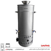 سماور صنعتی گازی 120 لیتری هیئتی