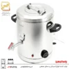 سماور استیل برقی 10 لیتری مدل گرد