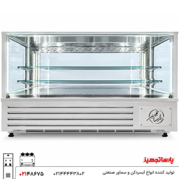 یخچال شو کیک رومیزی 120 سانتی