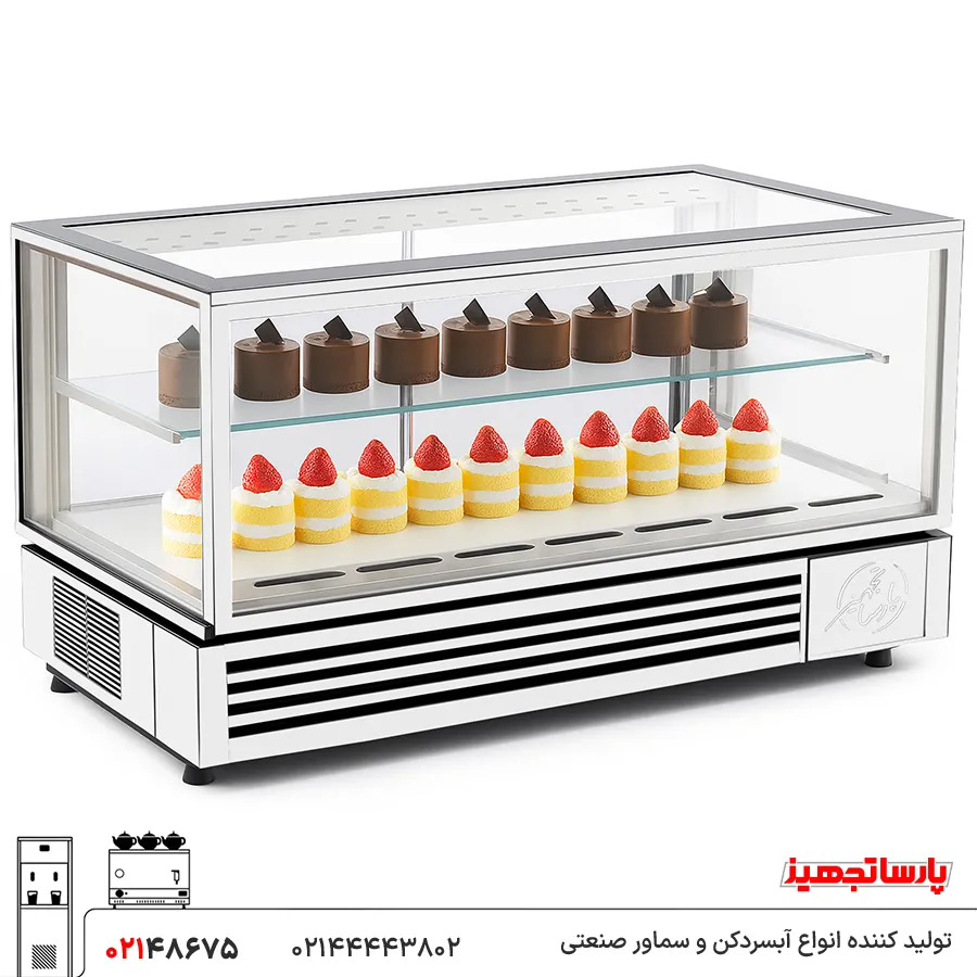 90-cm-refrigrator-show-cake یخچال شو کیک 90 سانتی